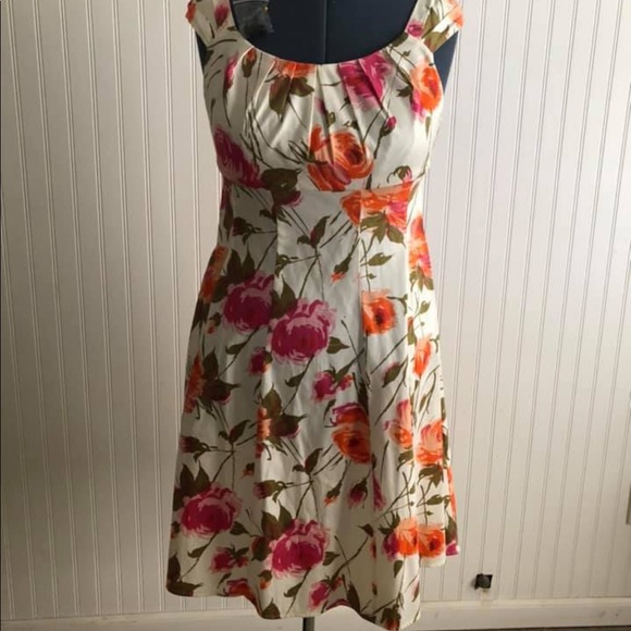 Fit and flare floral dress - Picture 1 of 2